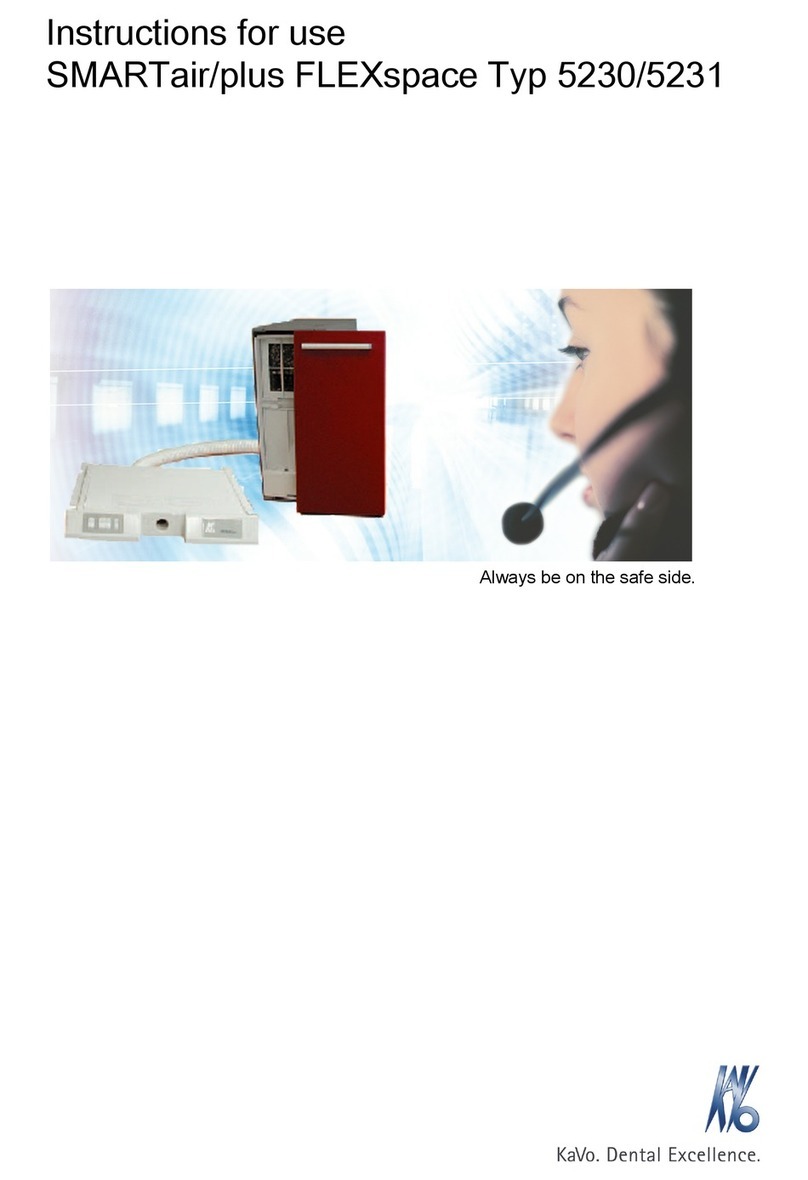 KaVo SMARTair FLEXspace Instructions for use