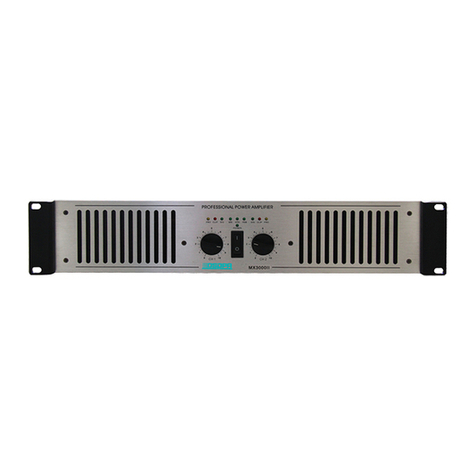 DSPPA MX3000II User manual