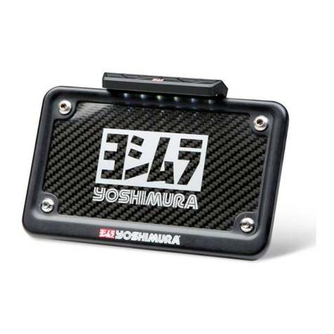 Yoshimura 070BG125511 manual