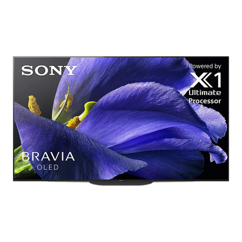 Sony BRAVIA XBR-77A9G reference guide