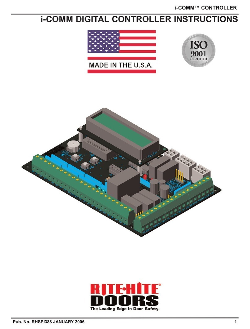 RITE-HITE i-COMM instructions