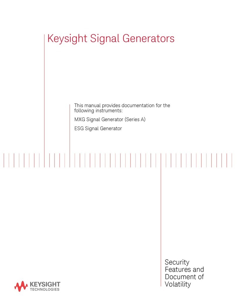 Keysight MXG A Series manual