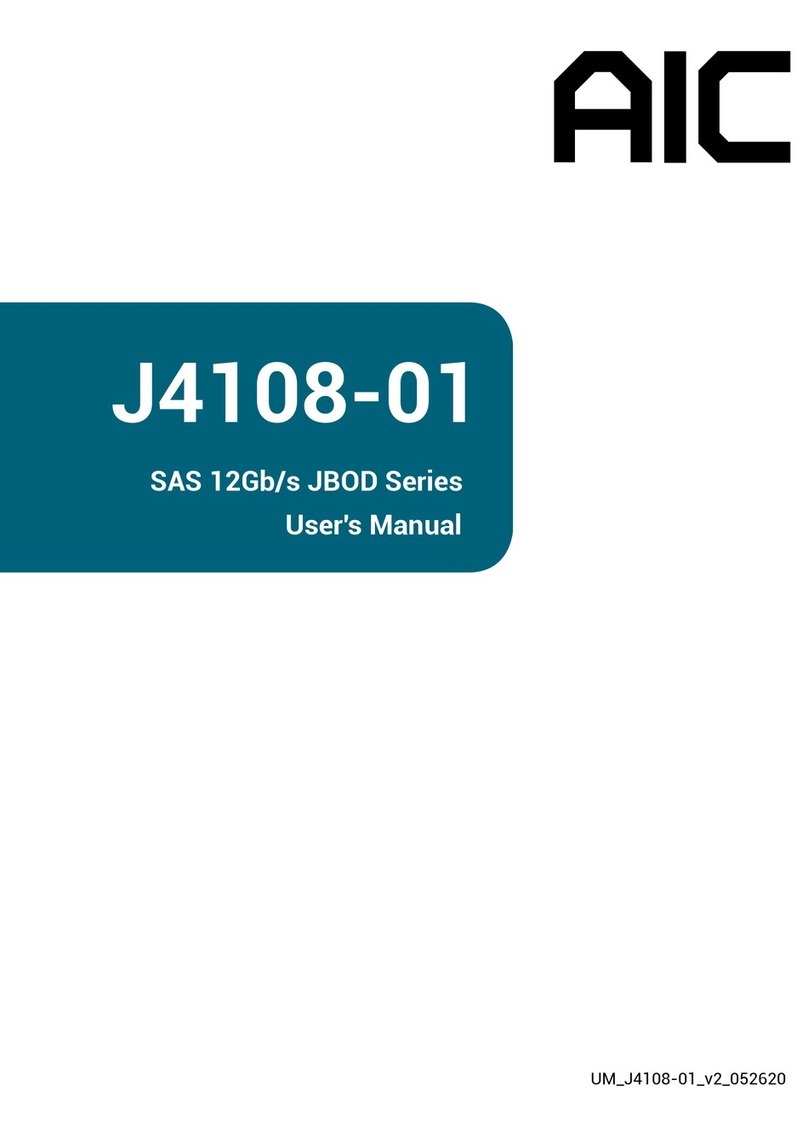 AIC JBOD Series user manual