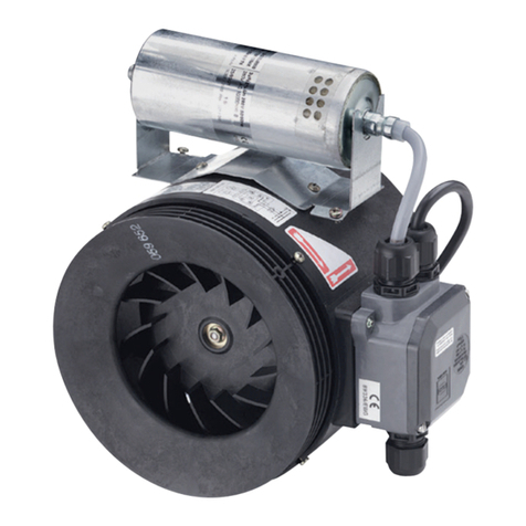Maico ERM 18 Ex e Mounting and operating instructions