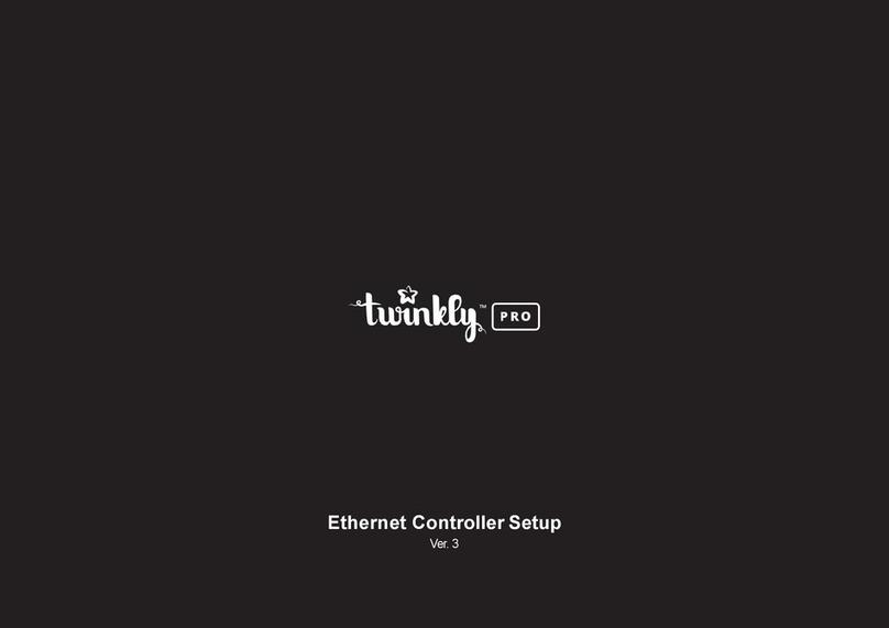 Twinkly PRO TWPRO1000ETHP-B Series Setup manual