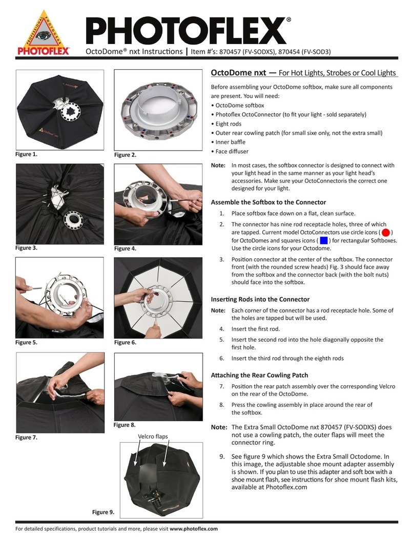 Photoflex OctoDome nxt instructions