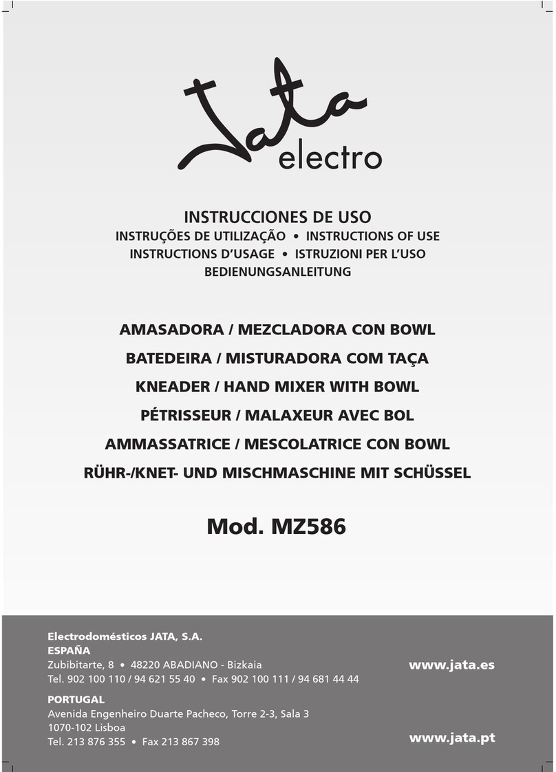 Jata electro MZ586 Instructions of use