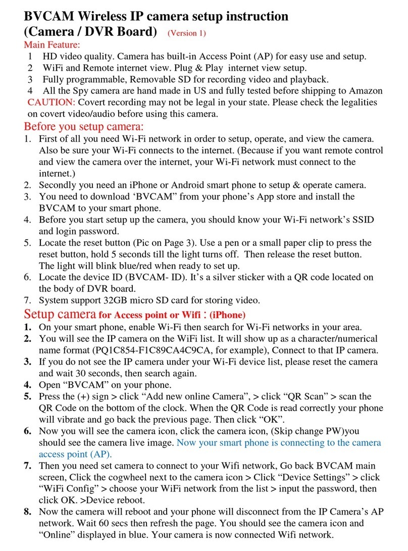 AES AES-BV01 Setup Instruction