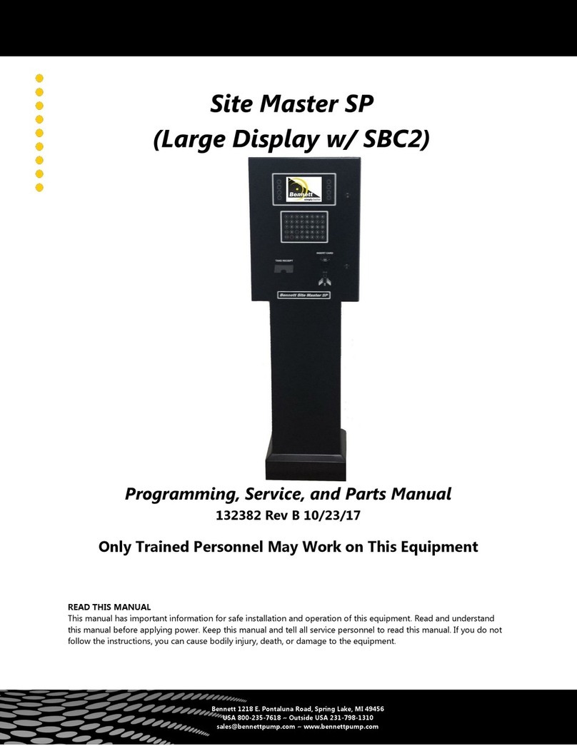 Bennett Site Master SP Programming and Service Manual