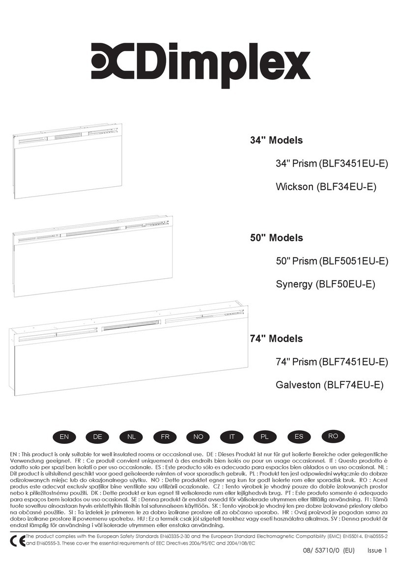 Dimplex Wickson User manual Dimplex Wickson User manual