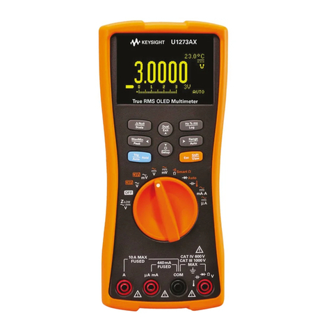 Keysight u1273ax Service note