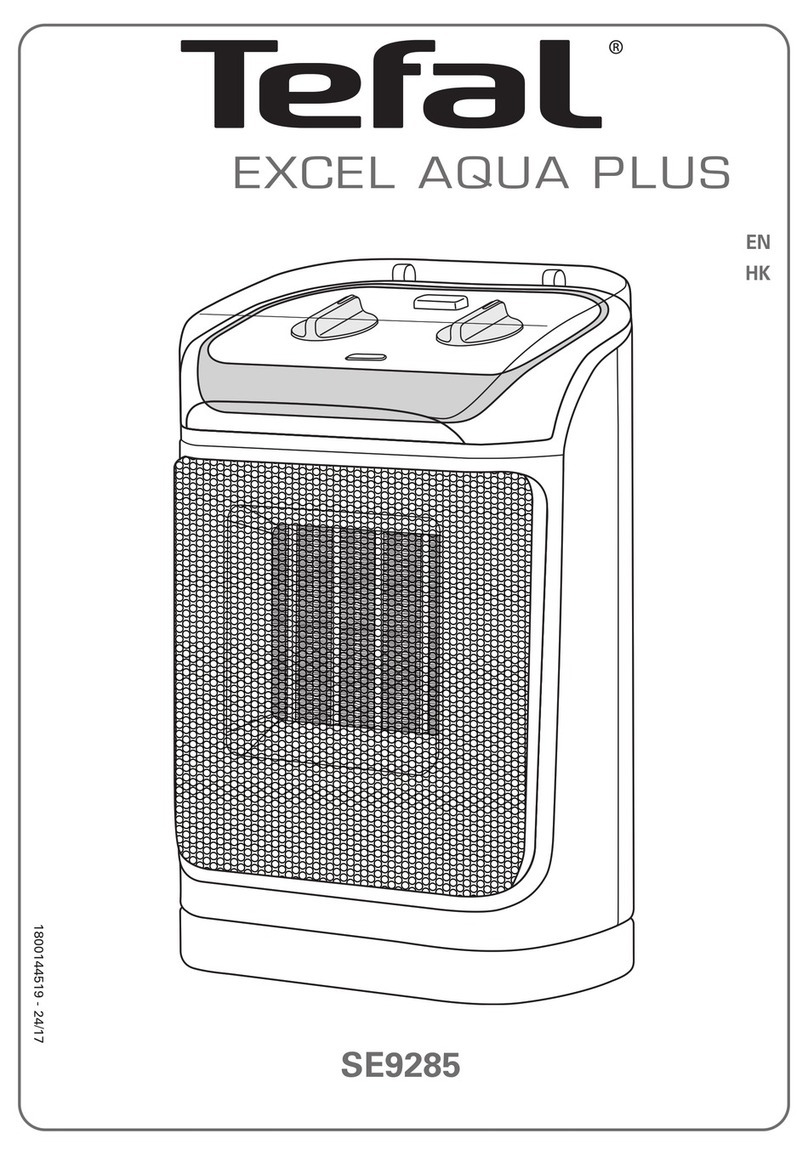 TEFAL Excel Aqua Plus manual