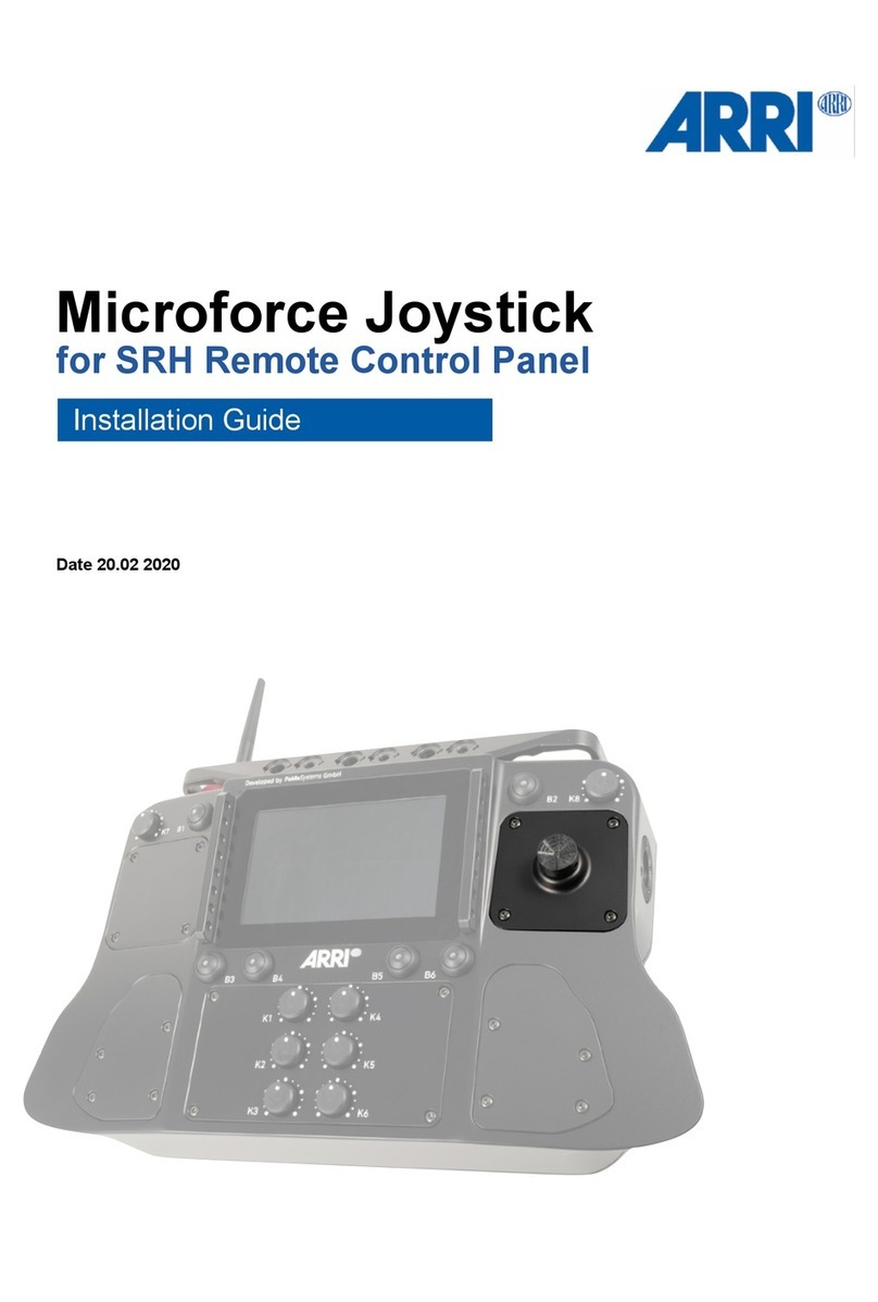 ARRI Microforce Joystick installation guide