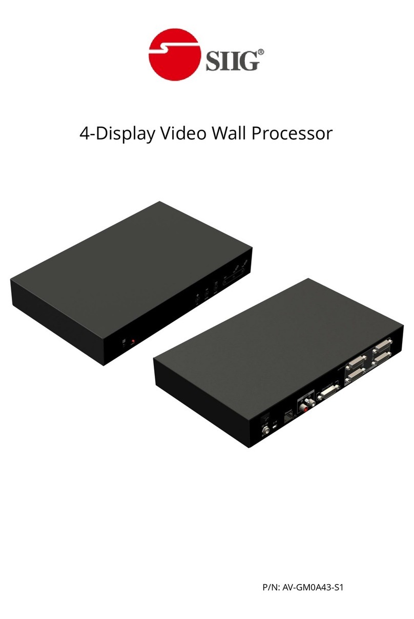 SIIG AV-GM0A43-S1 user manual