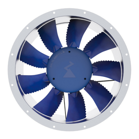 ZIEHL-ABEGG MAXvent FV31 Series User manual