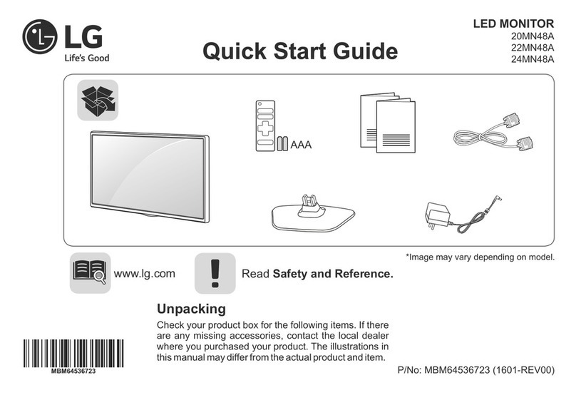 LG 20MN48A User manual