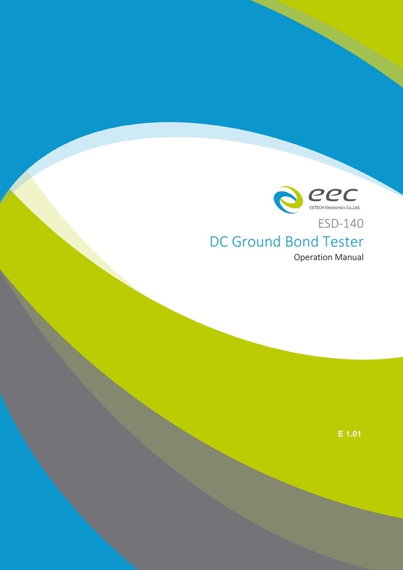 EEC ESD-140 Operation manual