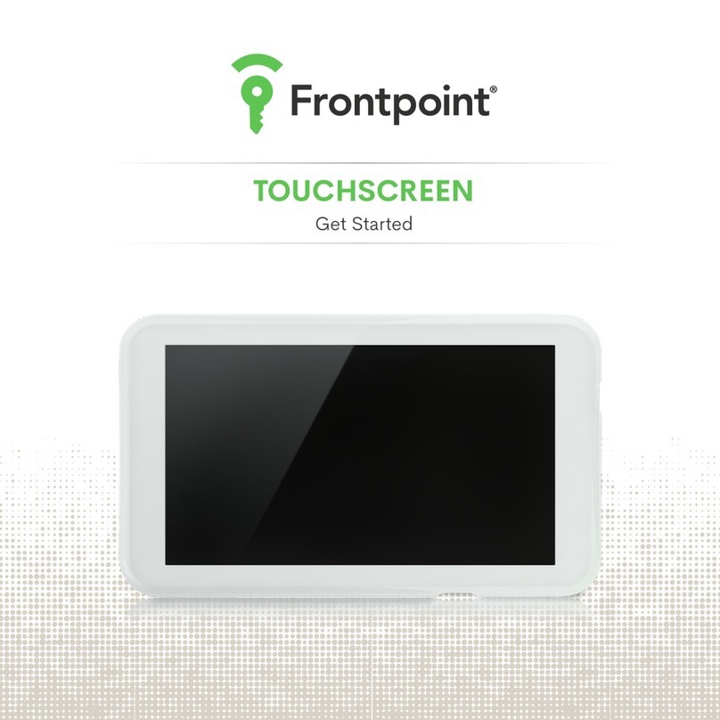 Frontpoint TOUCHSCREEN Get started