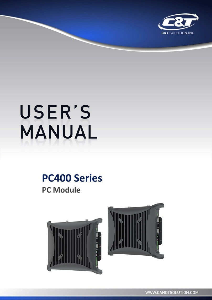 C&T PC400 Series user manual