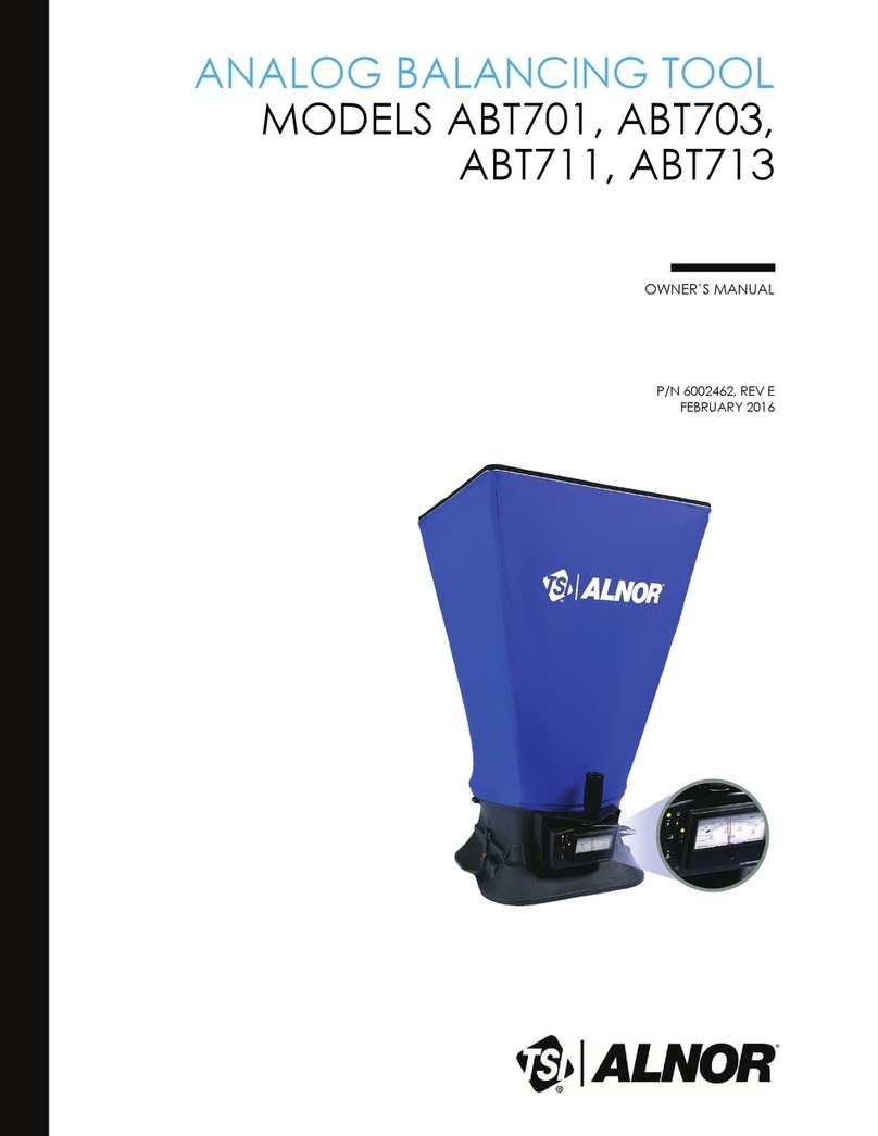 Alnor Balometer ABT701 User manual