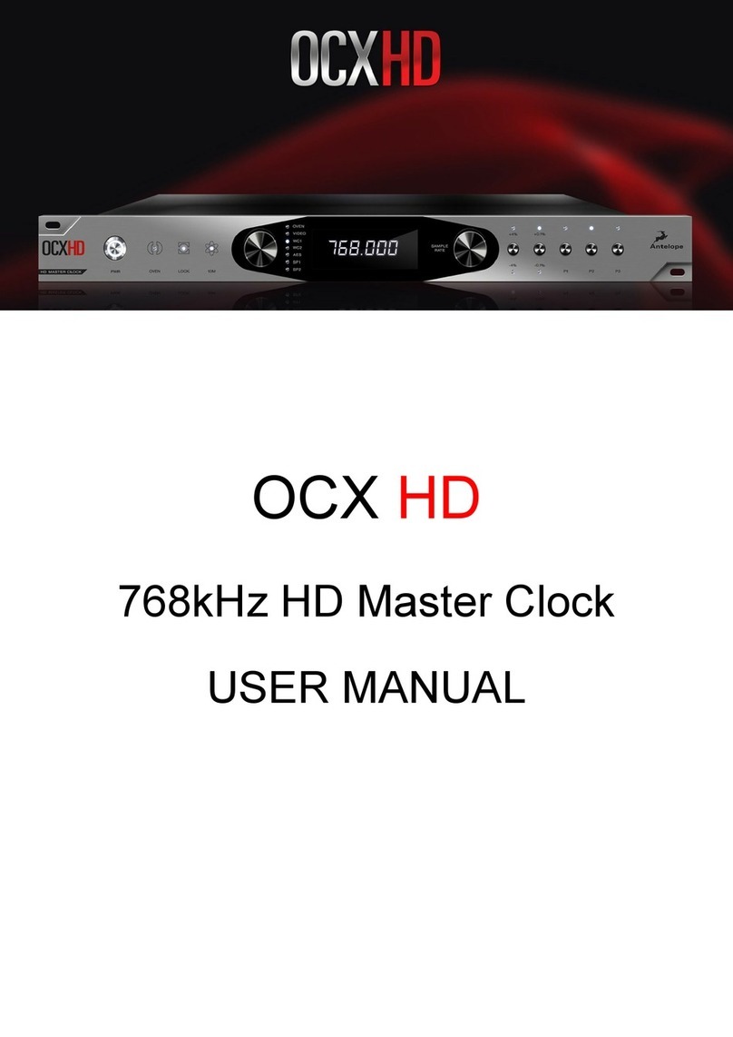 Antelope OCX HD user manual