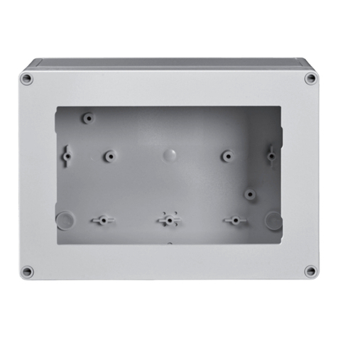 SOMFY Animeo IB+ Flush Mounting Box TouchBuco User manual