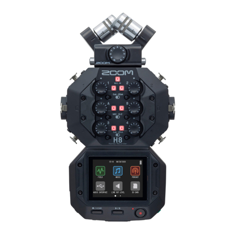 Zoom Handy Recorder H8 quick guide