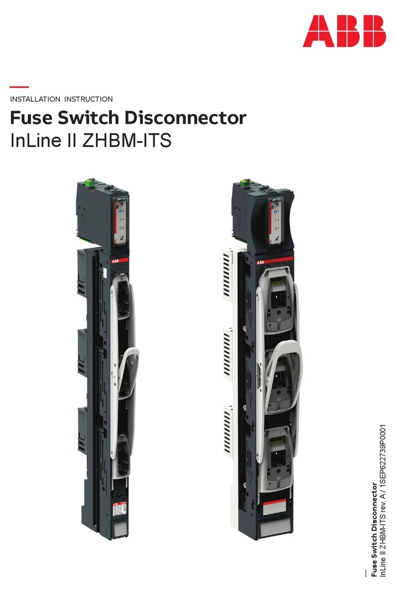 ABB InLine II ZHBM-ITS Series Installation instruction