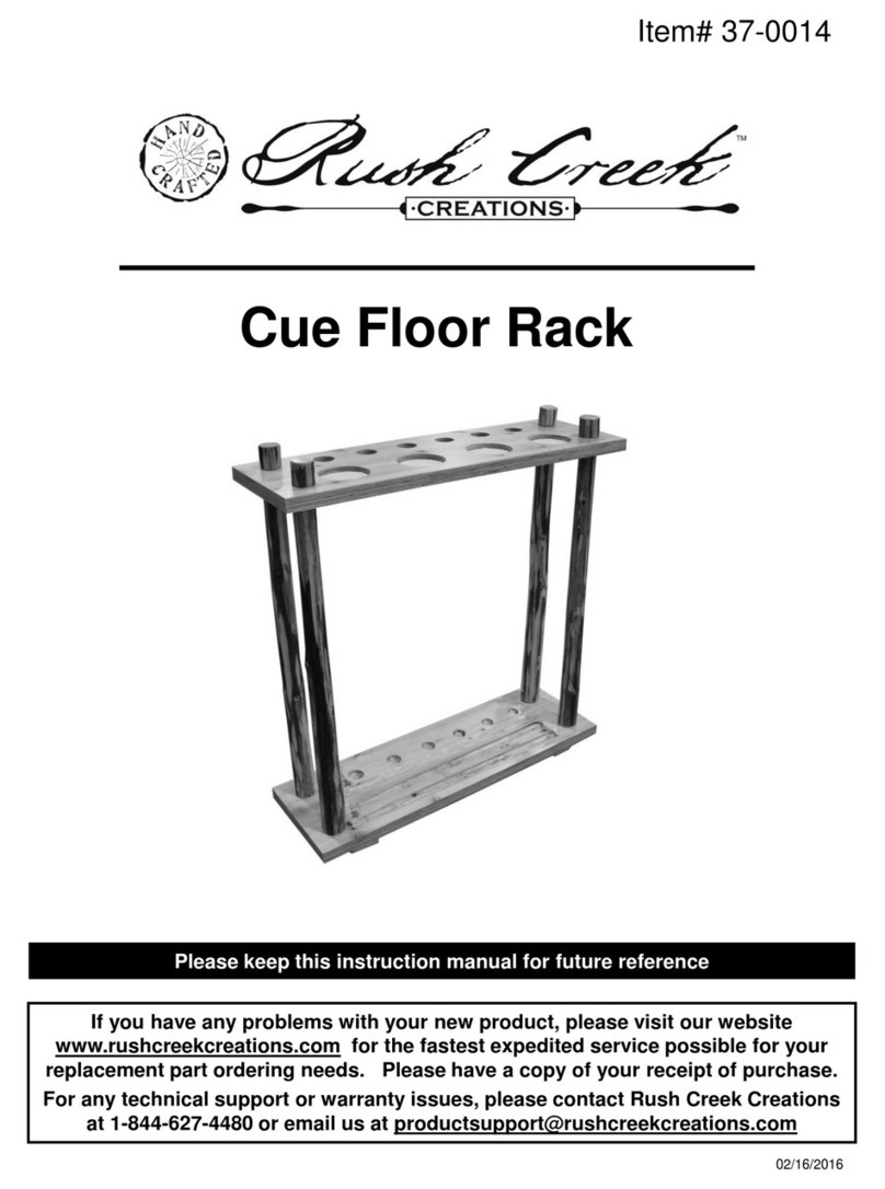 Rush Creek Creations 37-0014 instruction manual Rush Creek Creations 37-0014 instruction manual