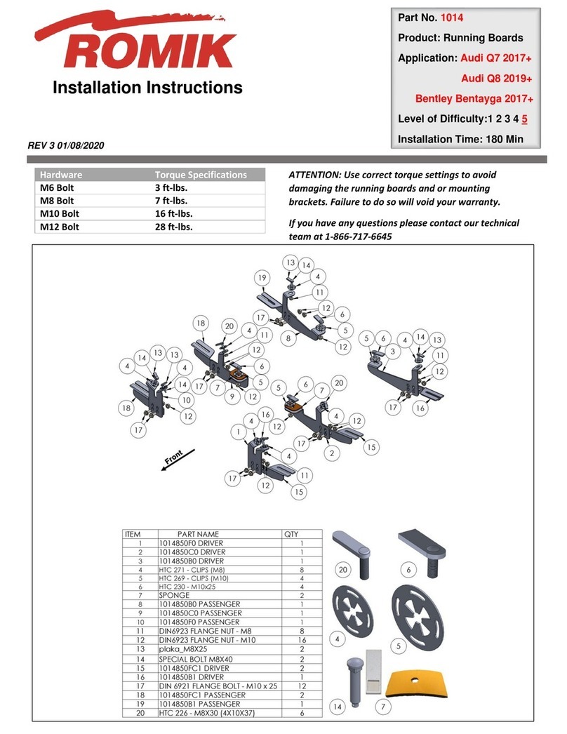 Romik 1014 User manual