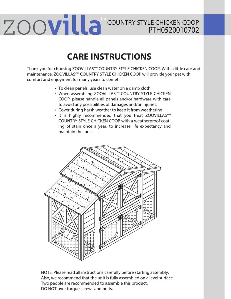 Zoovilla PTH0520010702 Care Instructions