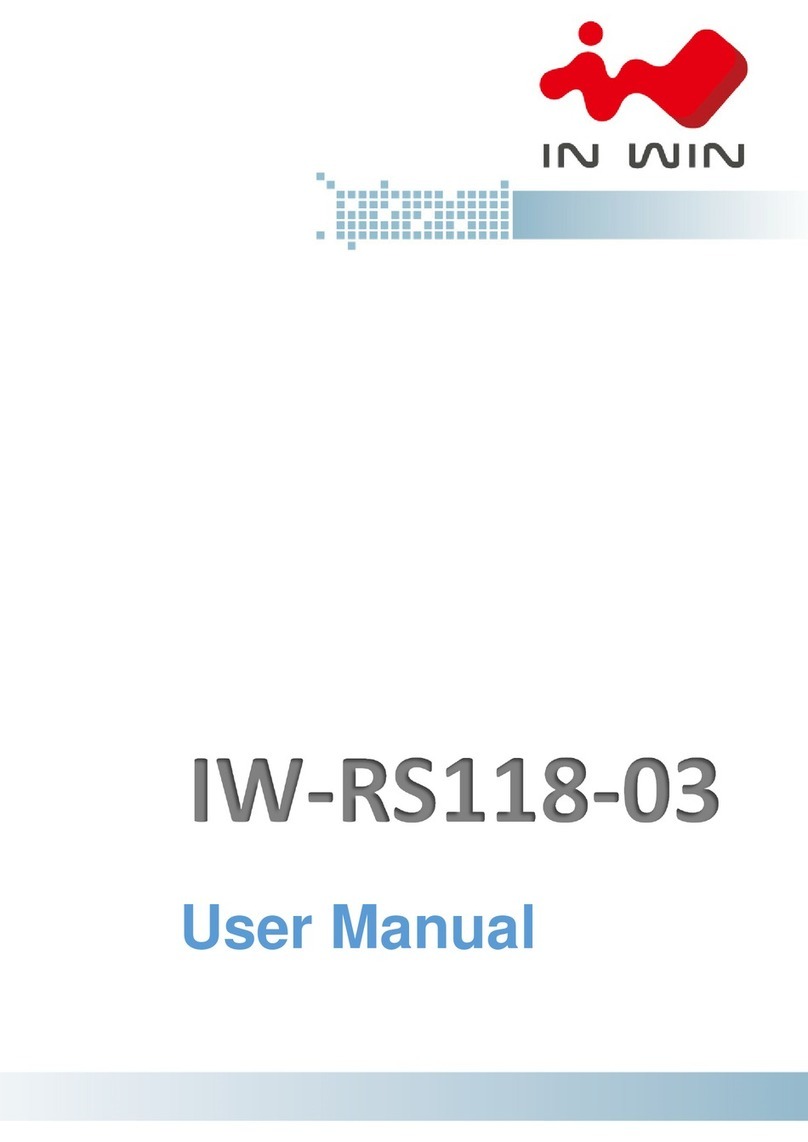 InWin IW-RS118-03 User manual