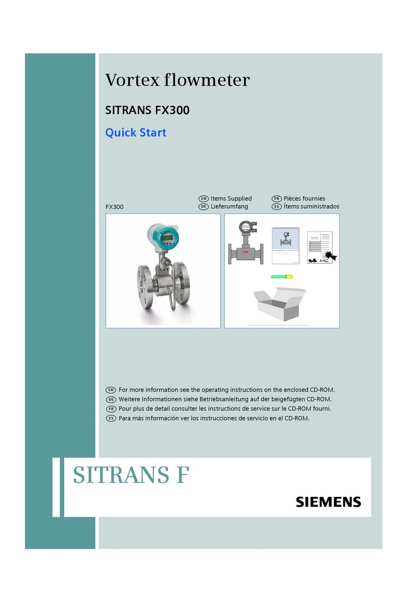 Siemens SITRANS FX300 quick start