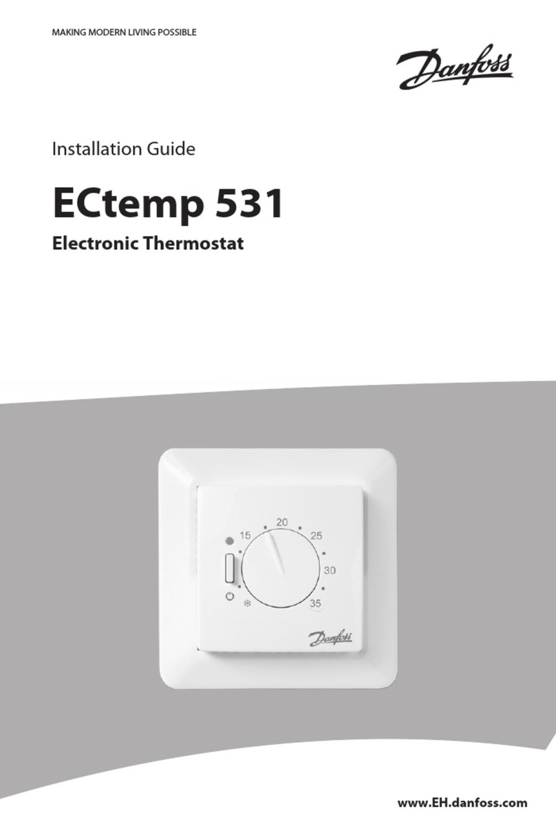 Danfoss ECtemp 531 User manual