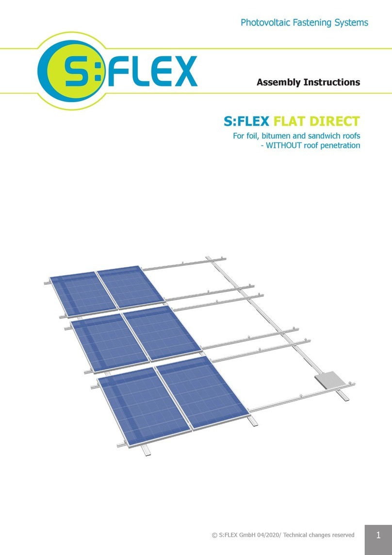 S:FLEX FLAT DIRECT Assembly instructions