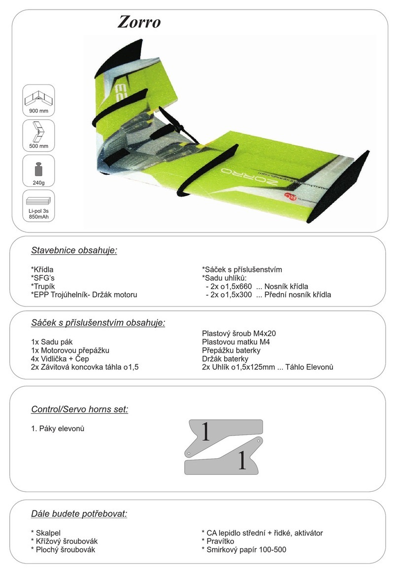 RC Factory Zorro User manual