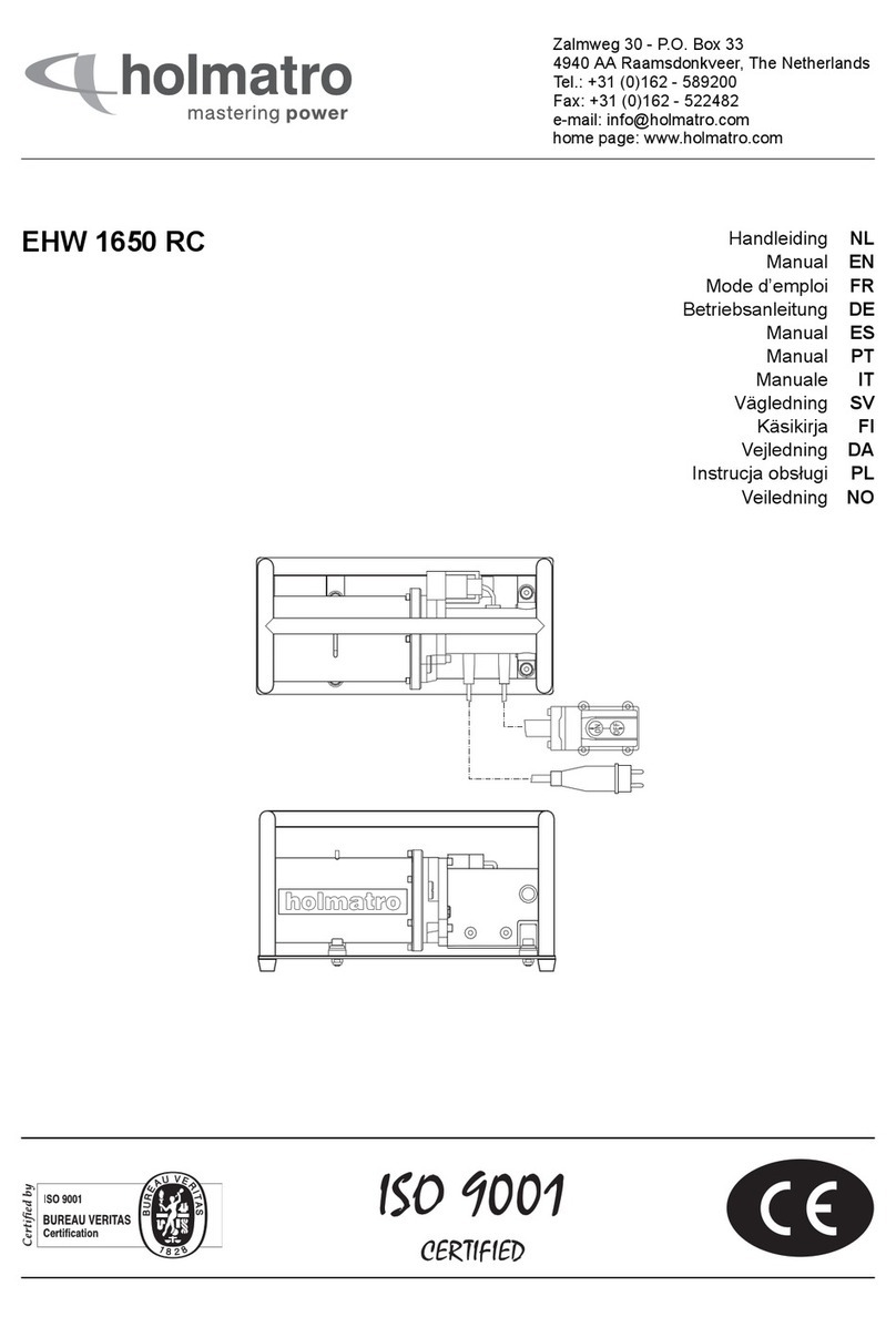 Holmatro EHW 1650 RC manual