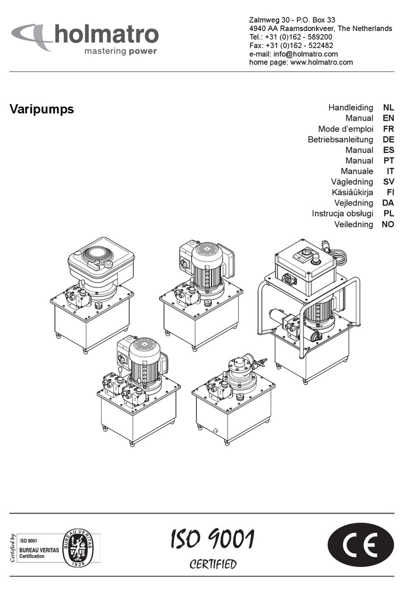 Holmatro Varipump M304 manual