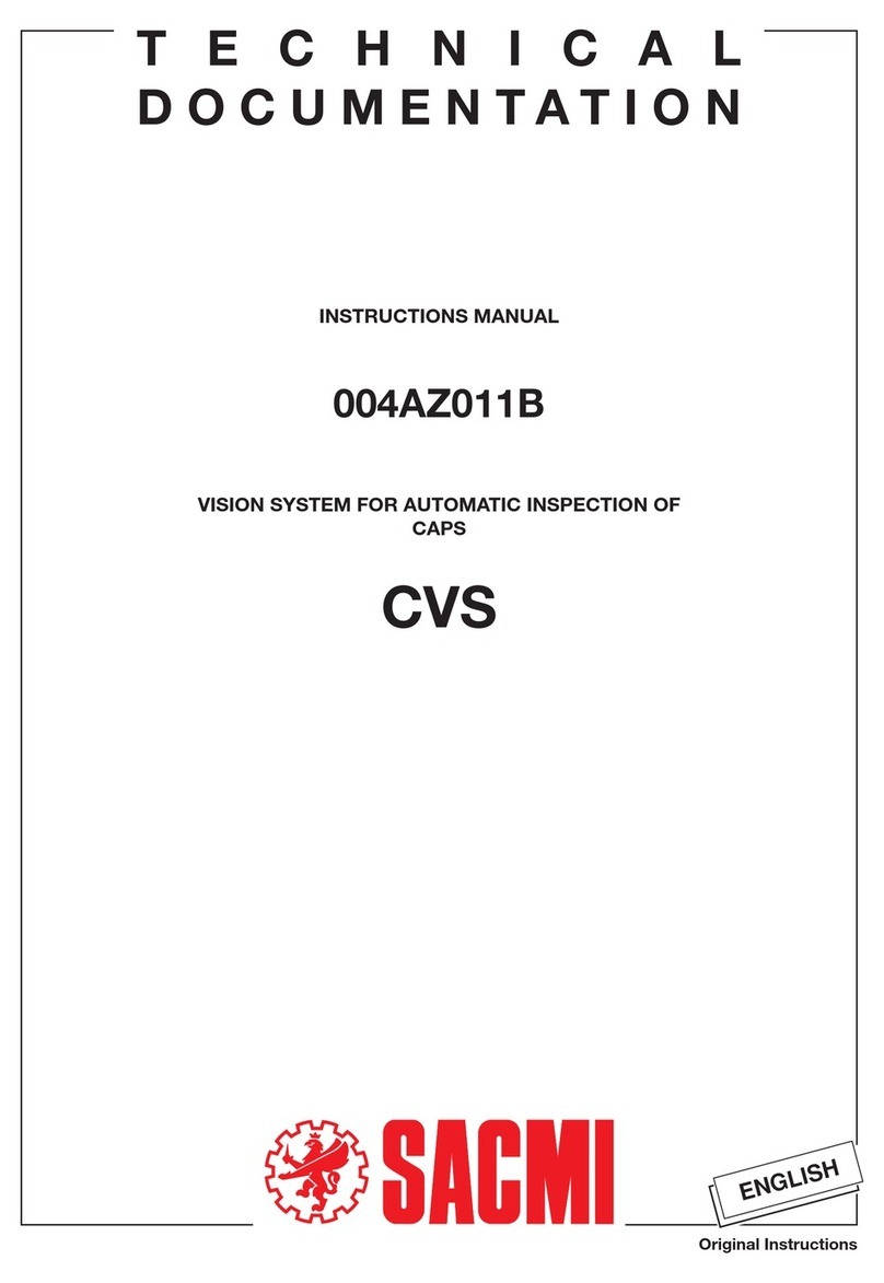 Sacmi CVS Series Technical documentation
