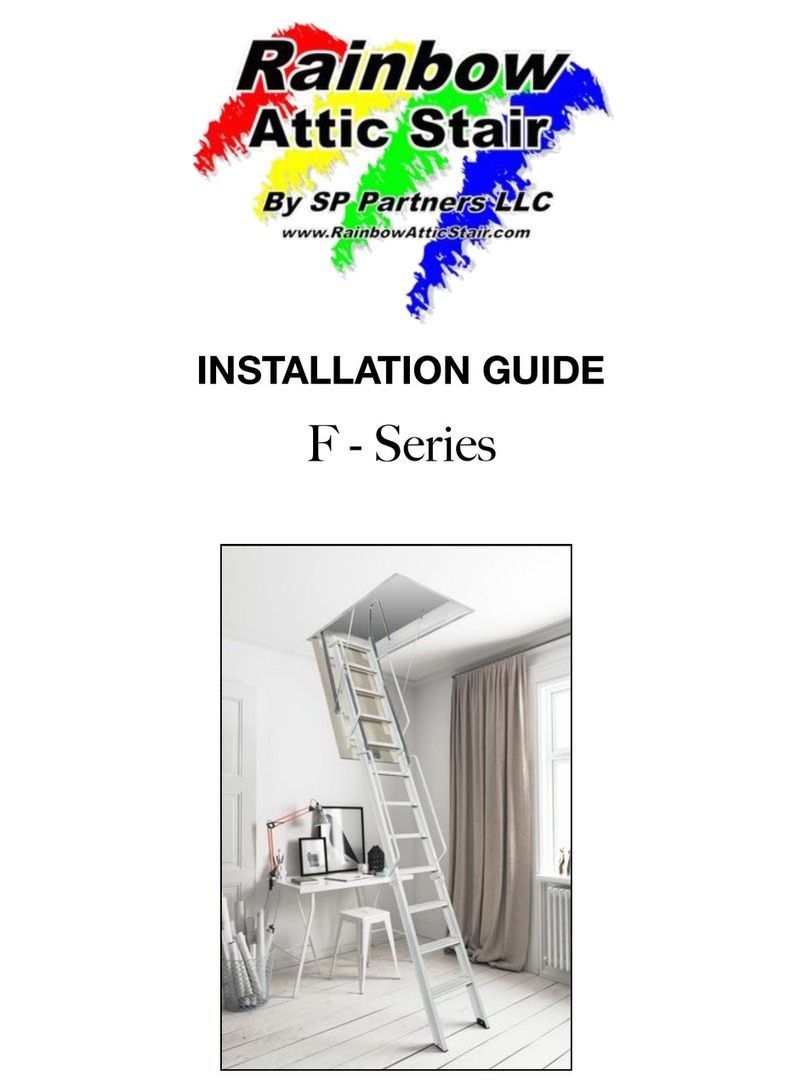 Rainbow Attic Stair F Series installation guide