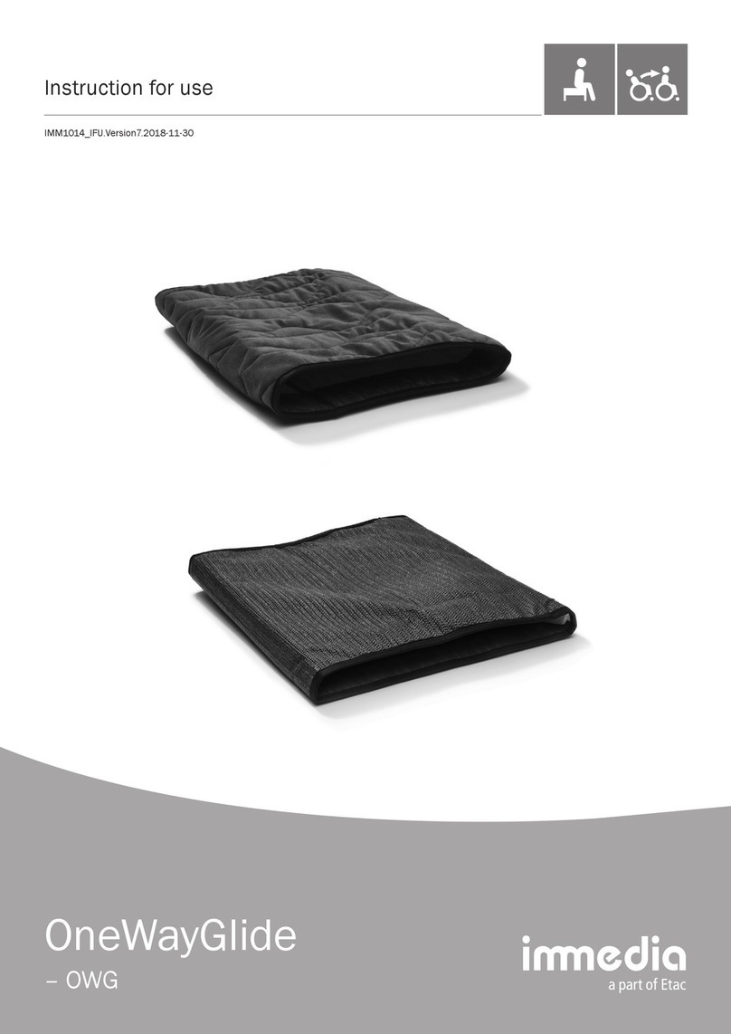 Etac immedia OneWayGlide User manual