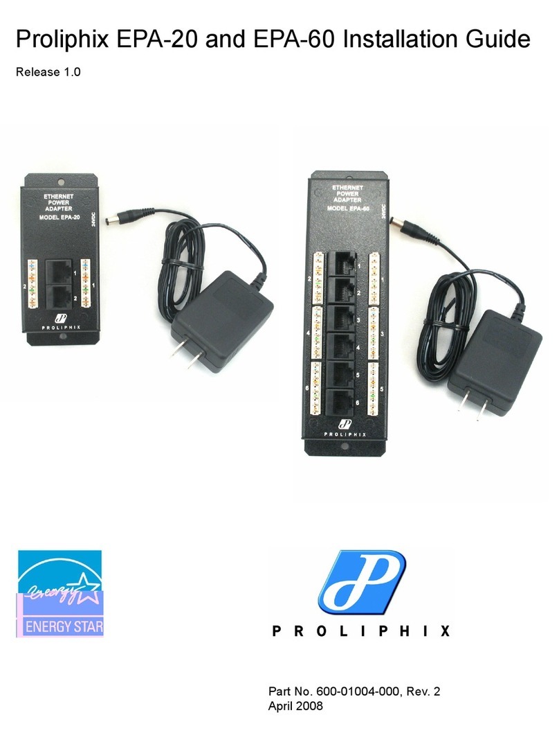 Proliphix EPA-20 installation guide