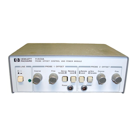 Keysight 1143A Manual