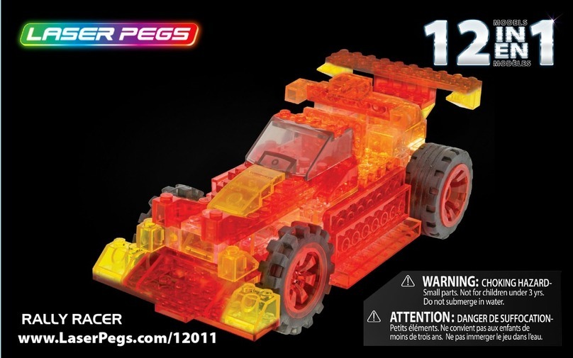 LaserPegs RALLY RACER manual