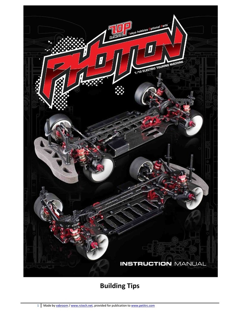 TOP racing PHOTON instruction manual