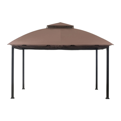 Sunjoy MALIBU 10'X12' GAZEBO User manual