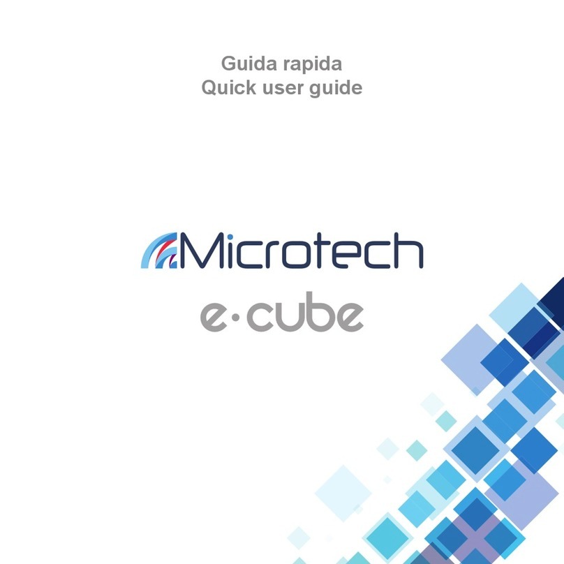 Microtech e-cube Instruction manual