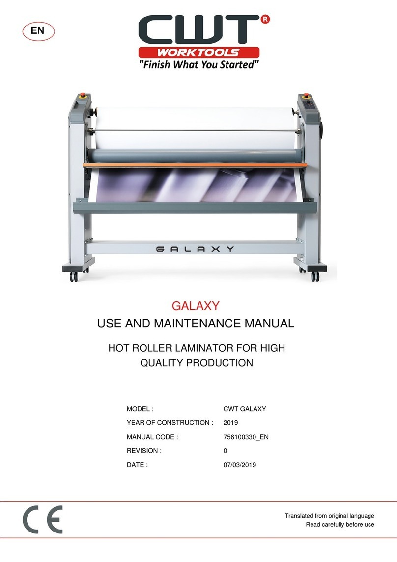 Flexa CWT GALAXY Use and maintenance manual