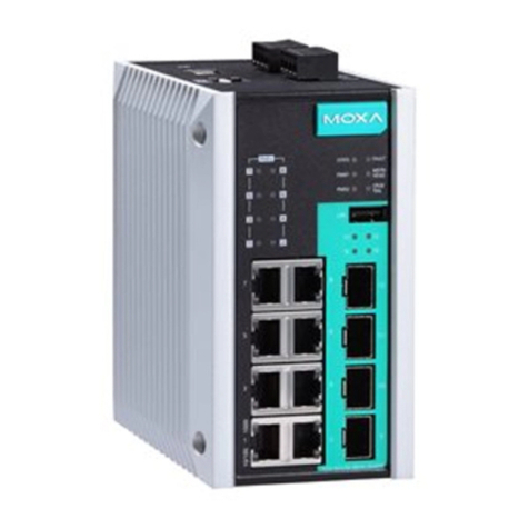Moxa Technologies EDS-G512E-8PoE Hardware installation guide