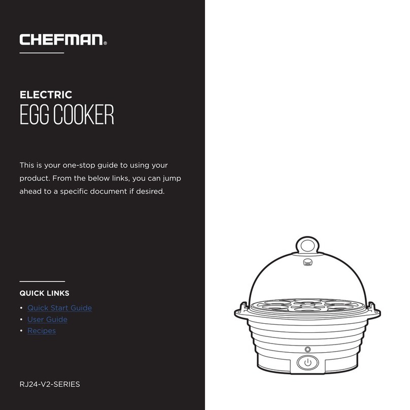 Chefman RJ24-V2 Series User manual